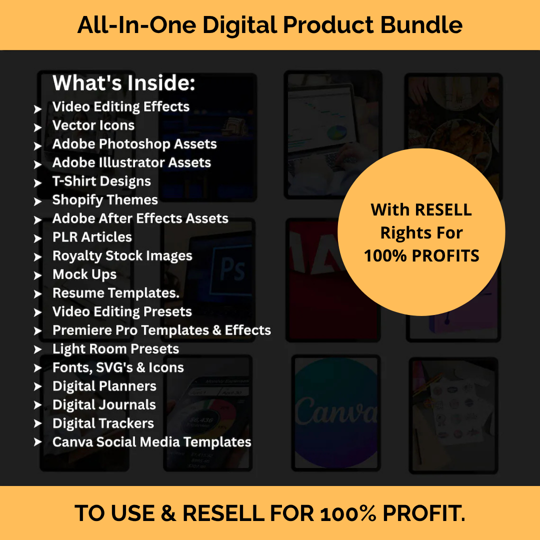 100+ MILLON DIGITAL PRODUCTS | PLR & MRR License - Image 7