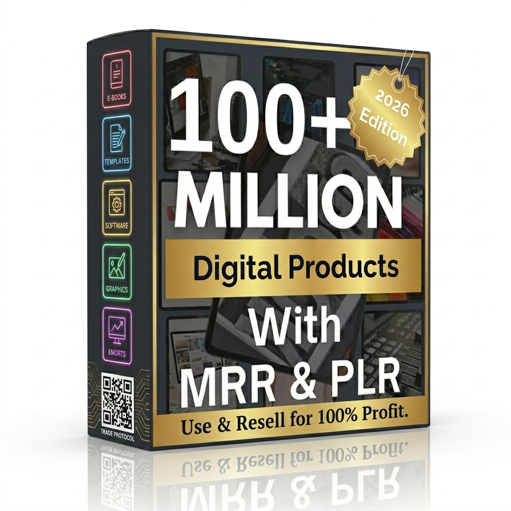 100+ Million Digital Products Mega Bundle (2026 Edition) | PLR & MRR License